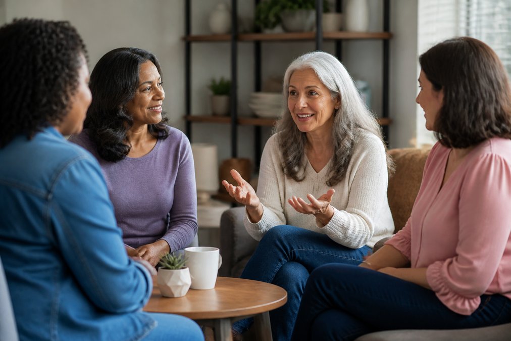 Online Encouragement Groups for Women Over 40