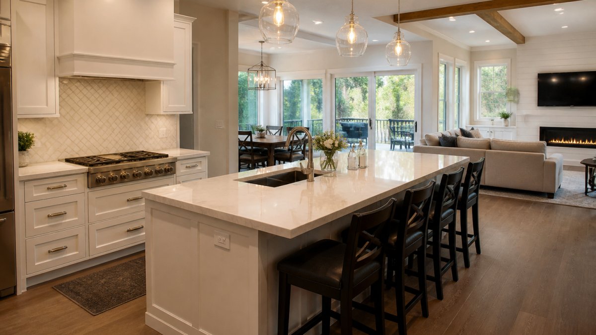 Open-Concept Kitchen Benefits: Design, Flow & Modern Living