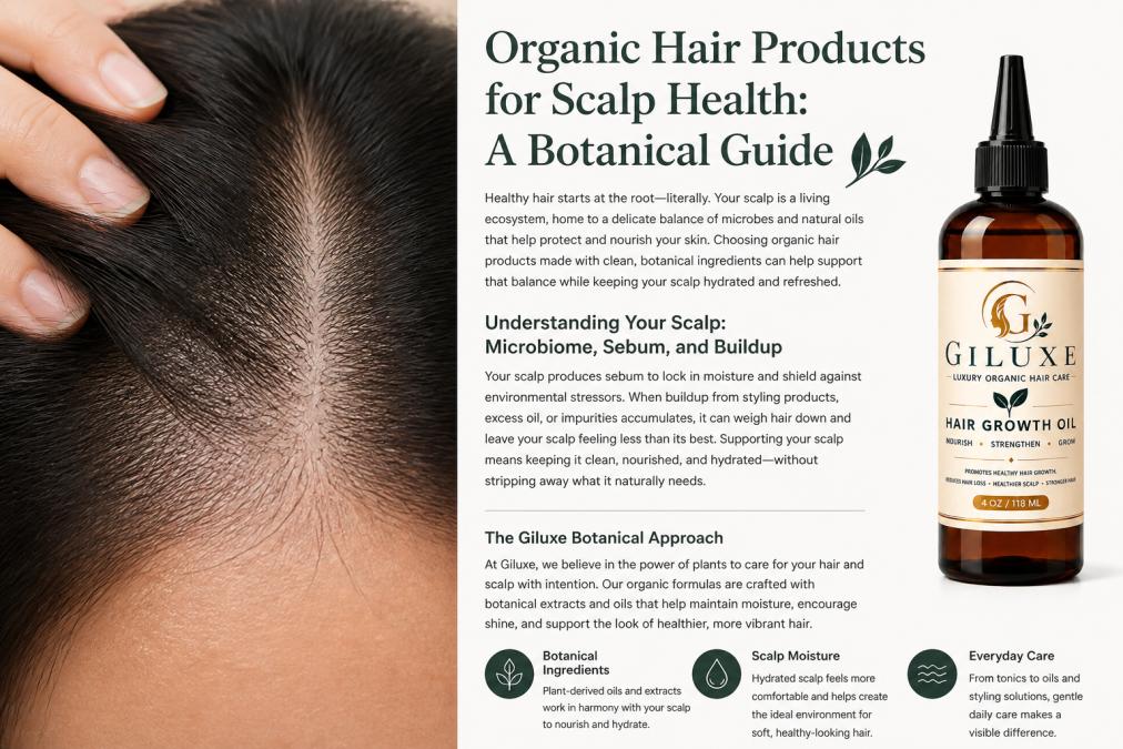 Close-up of a person's scalp showing healthy hair follicles and scalp texture with natural lighting, revealing the intricate structure of the hair root and surrounding skin