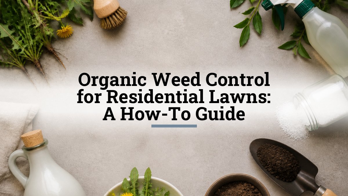 Organic Weed Control for Residential Lawns: A How-To Guide