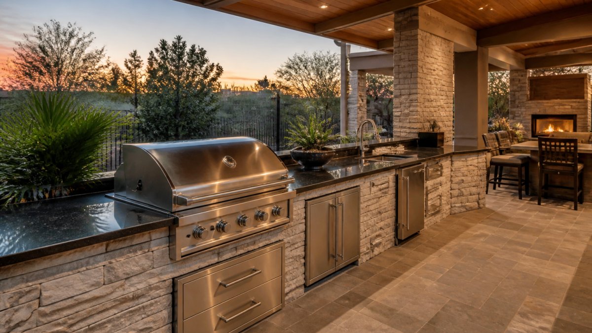 Outdoor Kitchen Design Ideas for Luxury Homes