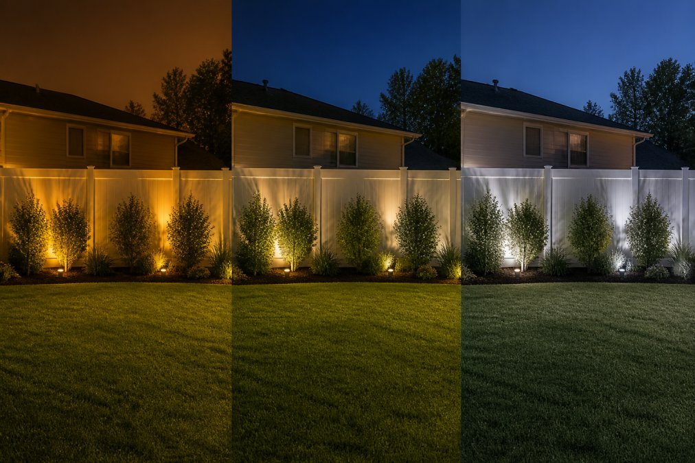 Outdoor Light Color Temperature: How to Choose