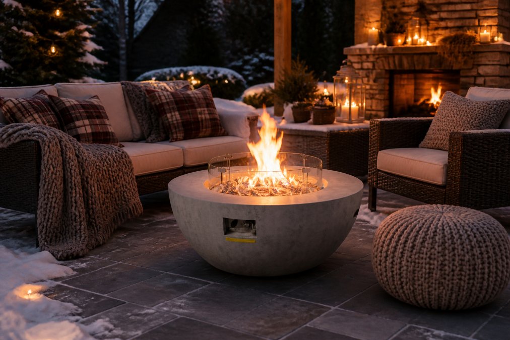 Outdoor Living Space Ideas for Cold Weather Climates