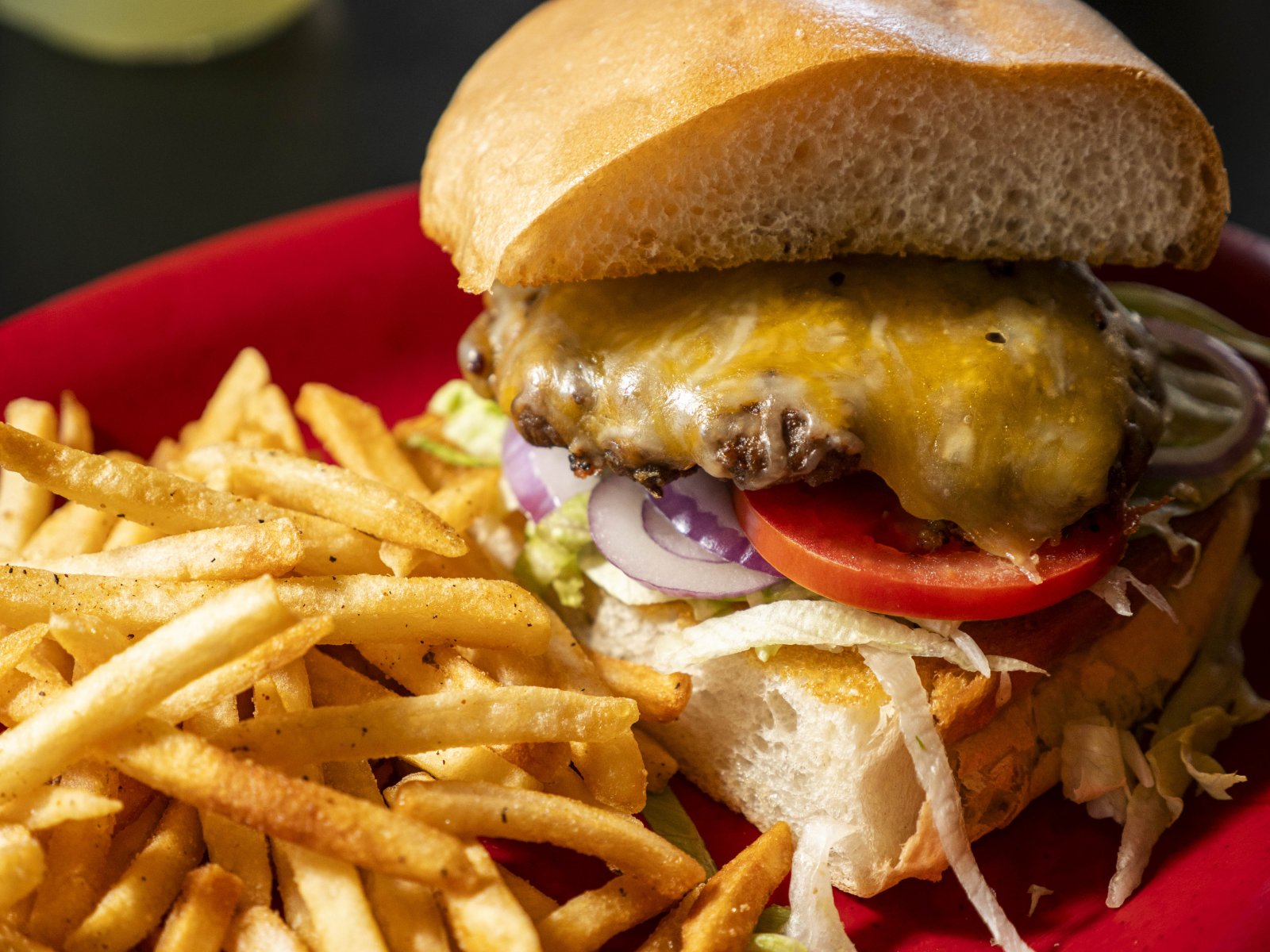 Corner Kick Cheeseburger