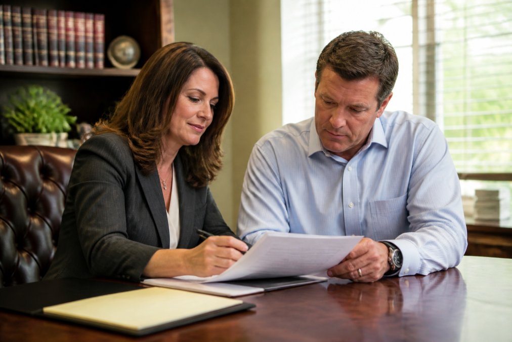 Professional illustration showing Professional for pain and suffering settlement