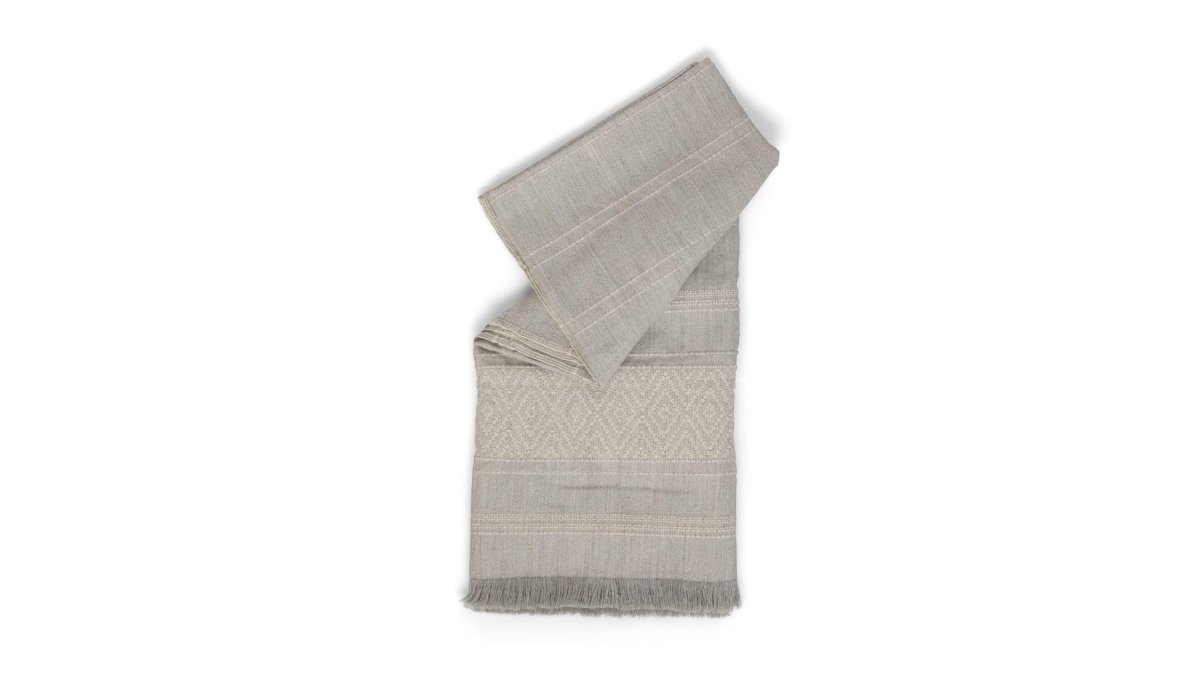 Park Hill Collection Urban Living Diamond Pattern Alpaca Wool Throw
