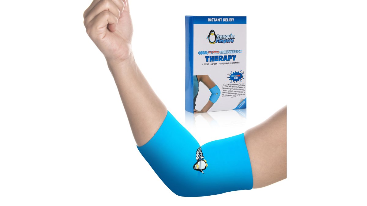Penguin Fingers Elbow and Foot Cold Compression Therapy Sleeve