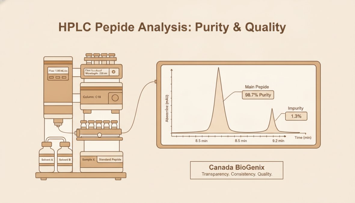 Professional illustration showing purity vs potency