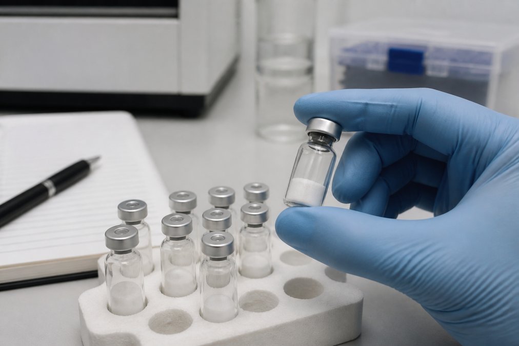 Peptiden kopen met batchnummer analyse