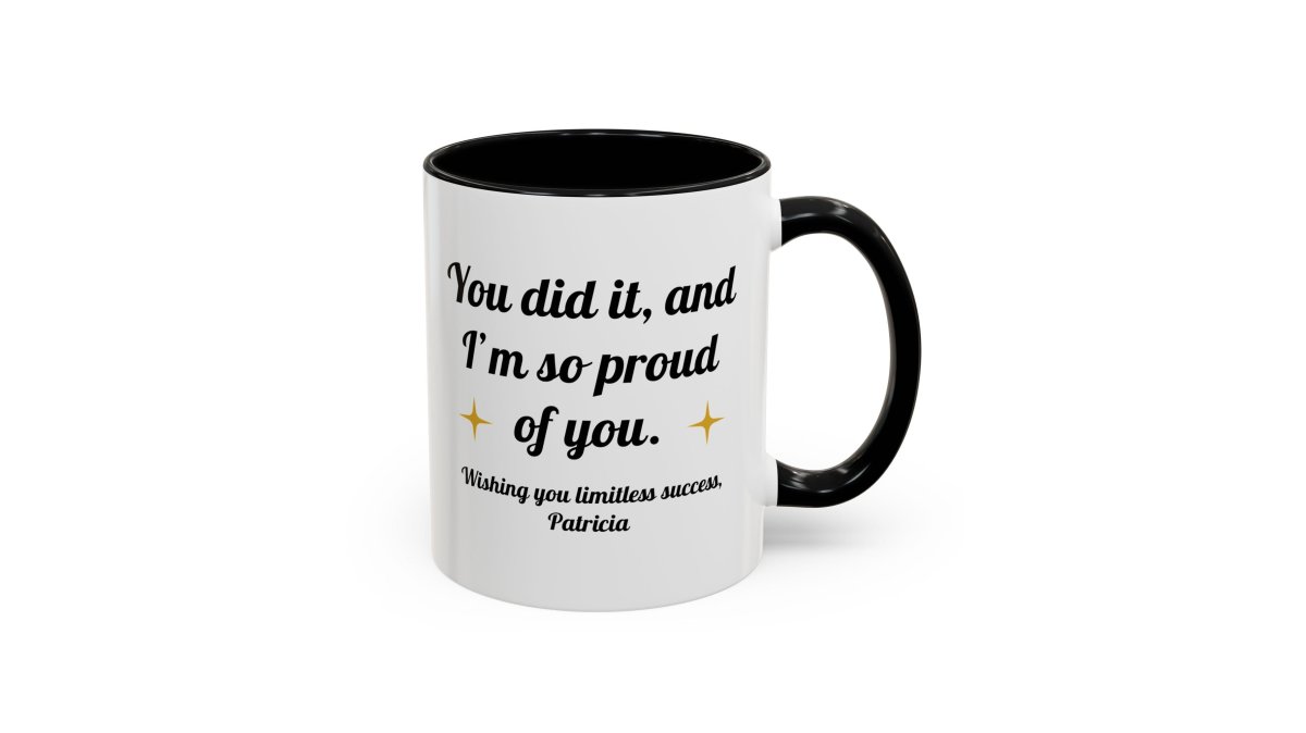 Personalized Name Graduation Gift Mug