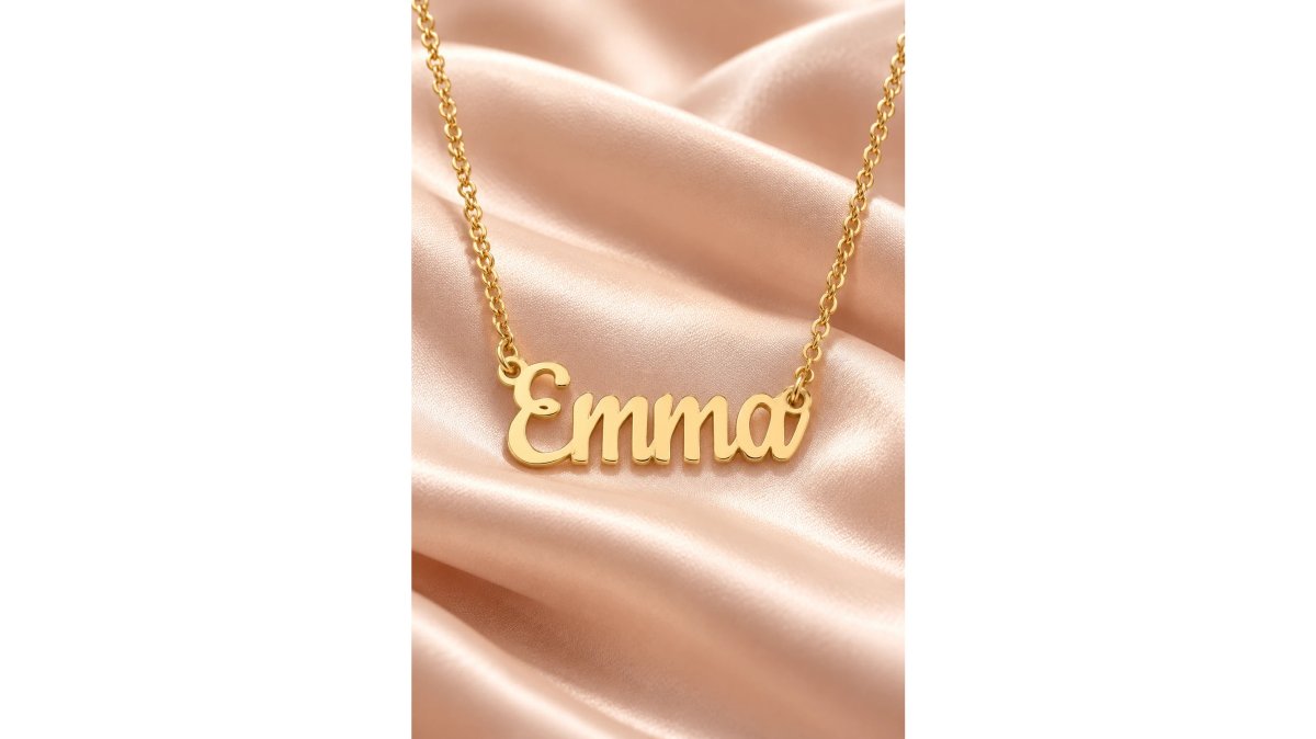 Personalized Script Name Necklace