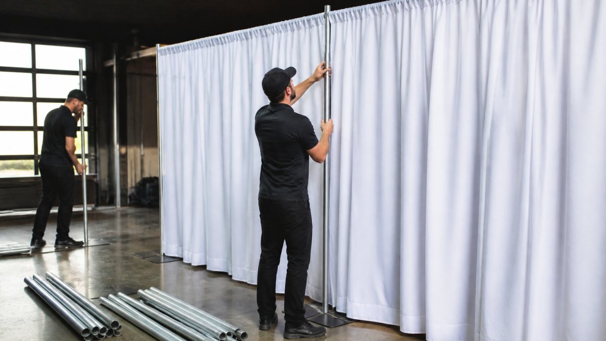 Pipe and Drape Installation Guide for DIY Events