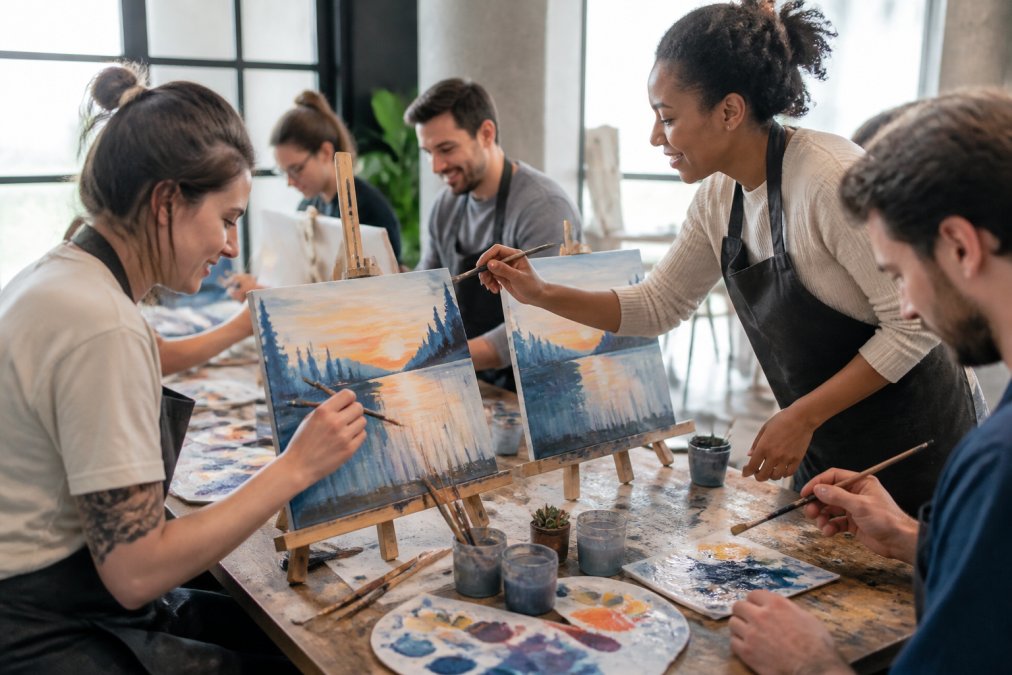 Planning Corporate Team Building Painting in 2026