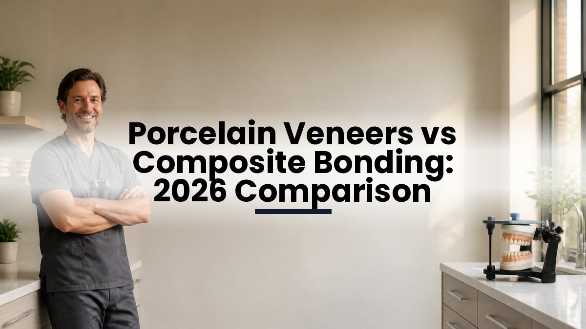 Porcelain Veneers vs Composite Bonding: 2026 Comparison