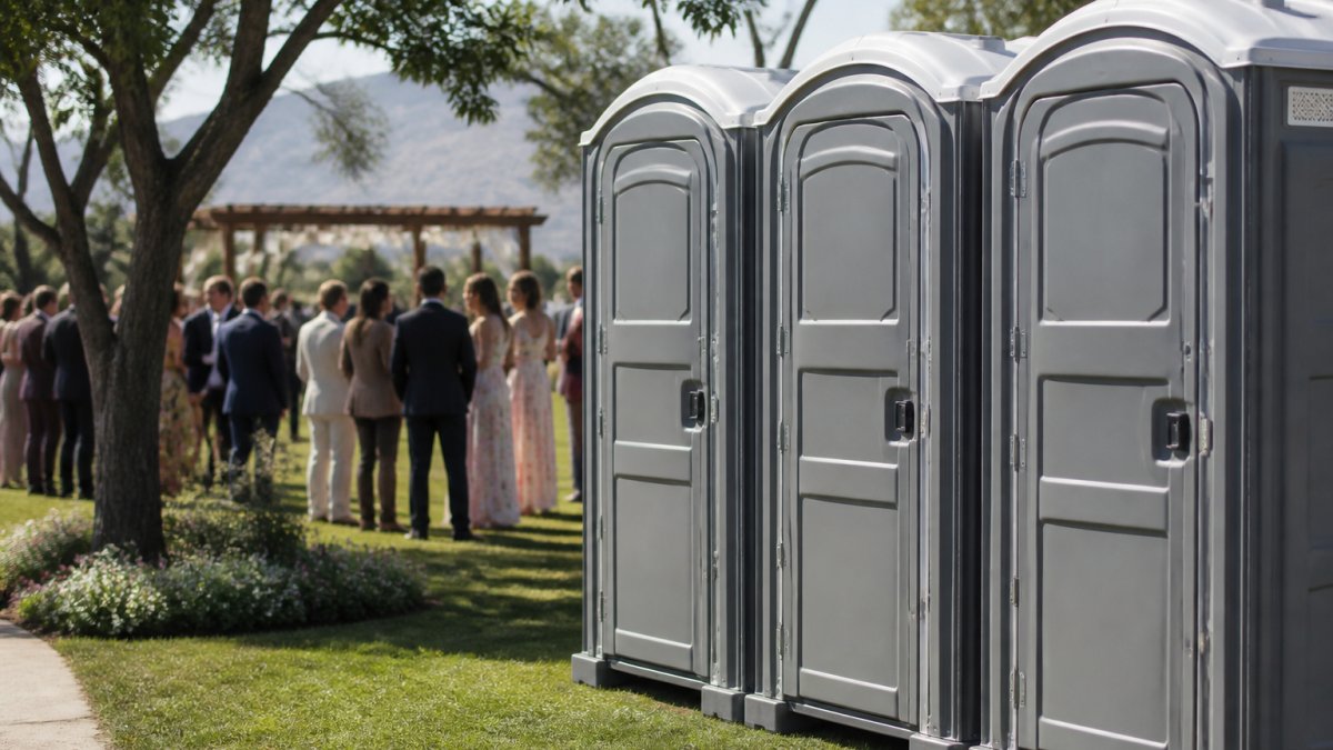 Portable Restrooms for Outdoor Wedding Venues