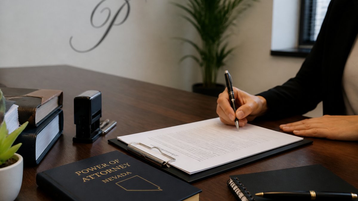 Power of Attorney Requirements in Nevada