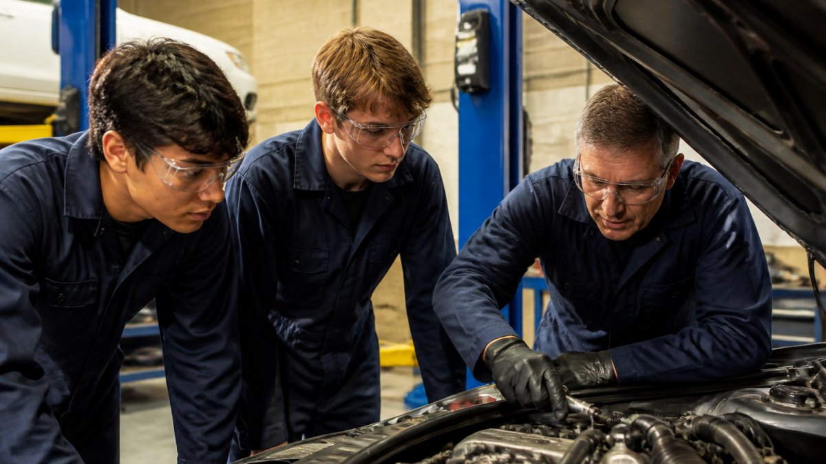 Practical Workshop Skills for Automotive Students