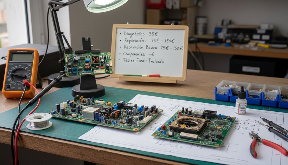 Precio reparación tarjetas electrónicas aire acondicionado
