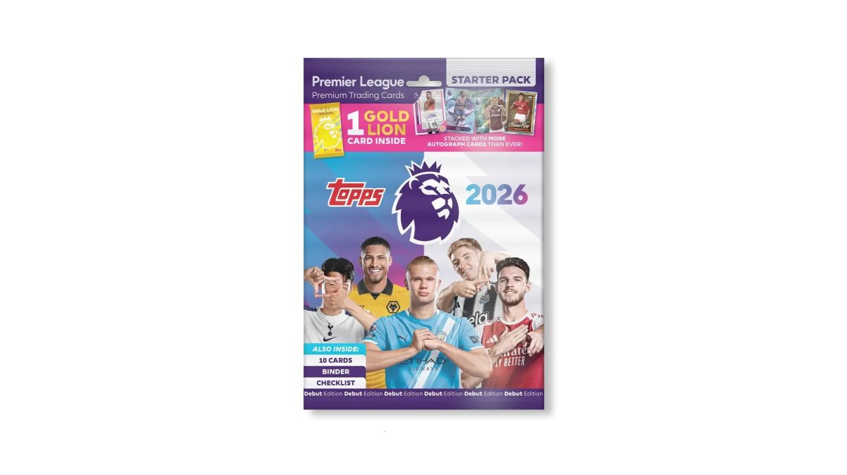 Premier League 2026 Starter Pack Debut Edition Trade Cards