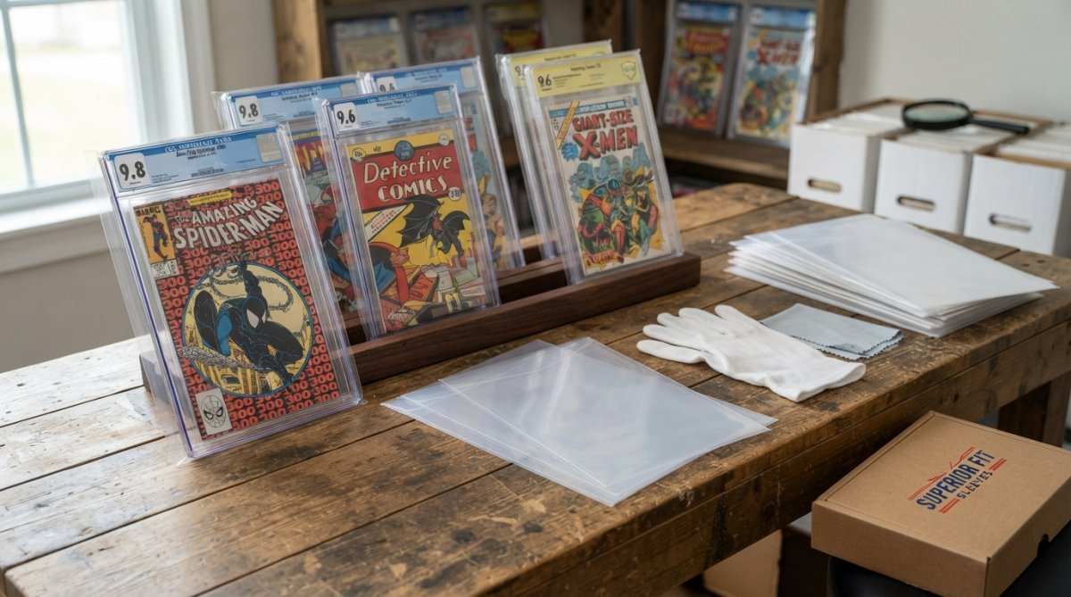 Premium Sleeves for Graded Comic Slabs: 2026 Buyer's Guide