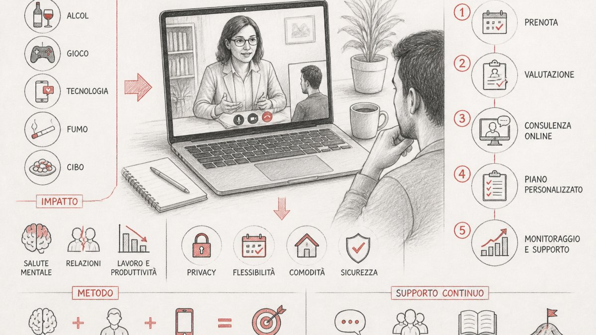 Prenota Consulenza Online Dipendenze: Guida Passo Passo