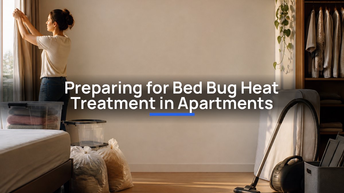 Preparing for Bed Bug Heat Treatment in Apartments