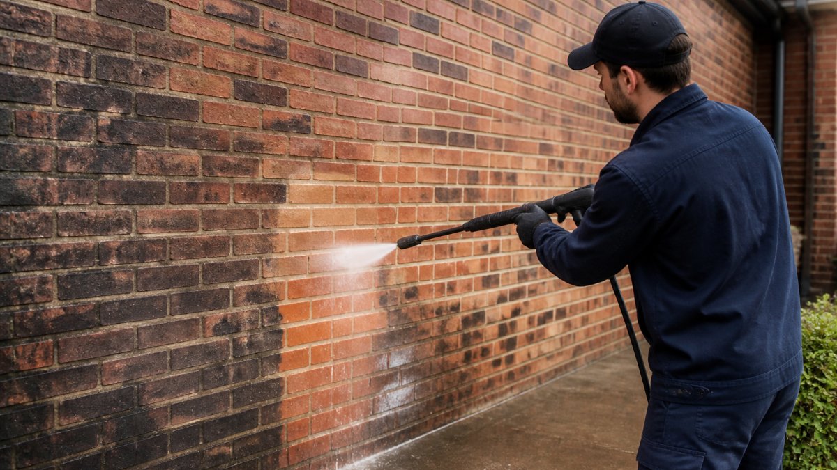 Pressure Cleaning Tips for Brick Facades: A How-To Guide