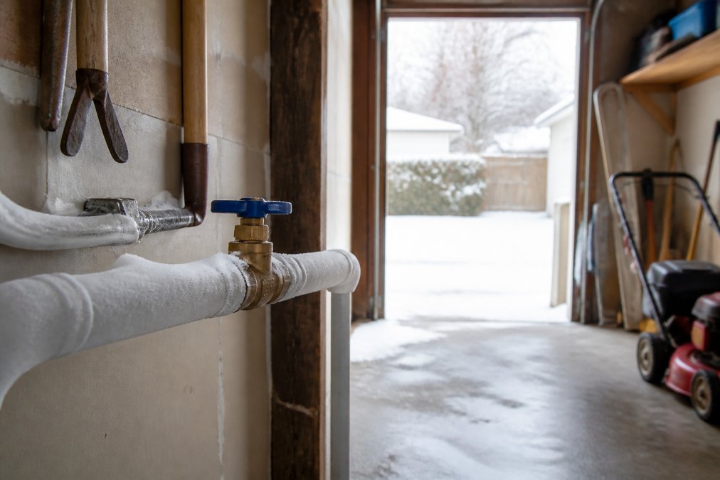 Prevent Frozen Pipes in Unheated Garage: 7 Steps