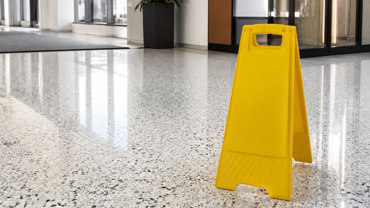 Prevent Slip Hazards on Terrazzo Floors
