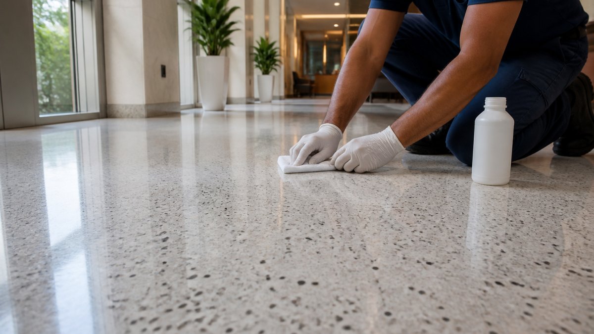 Prevent Terrazzo Floor Discoloration: A Step-by-Step Guide