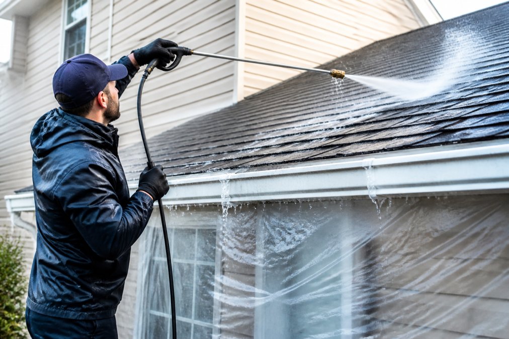 Prevent Water Damage During Roof Cleaning: A Safety Guide