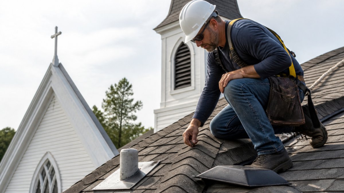 Preventative Roof Maintenance for Churches: A Step-by-Step Guide