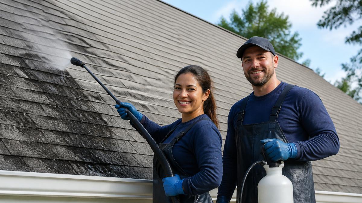 Preventing Black Streaks on New Roof Shingles