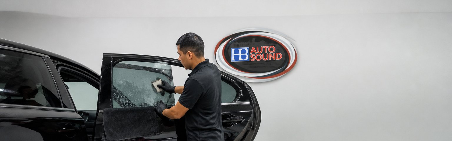 Preventing Bubbles in Professional Window Tinting