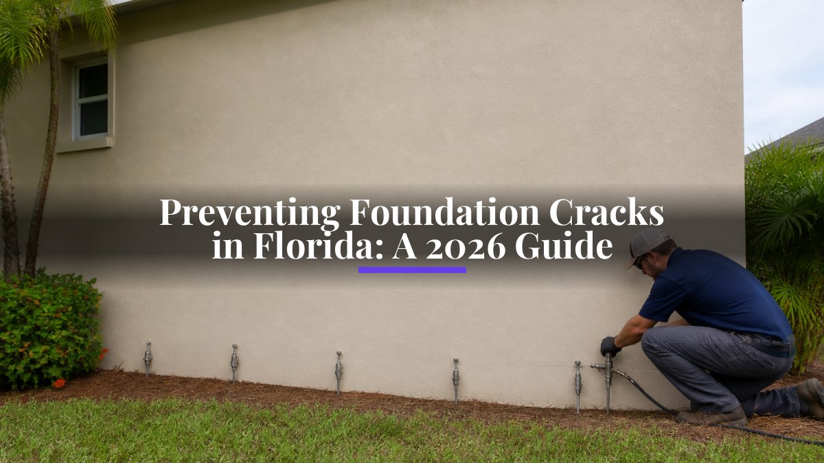 Preventing Foundation Cracks in Florida: A 2026 Guide