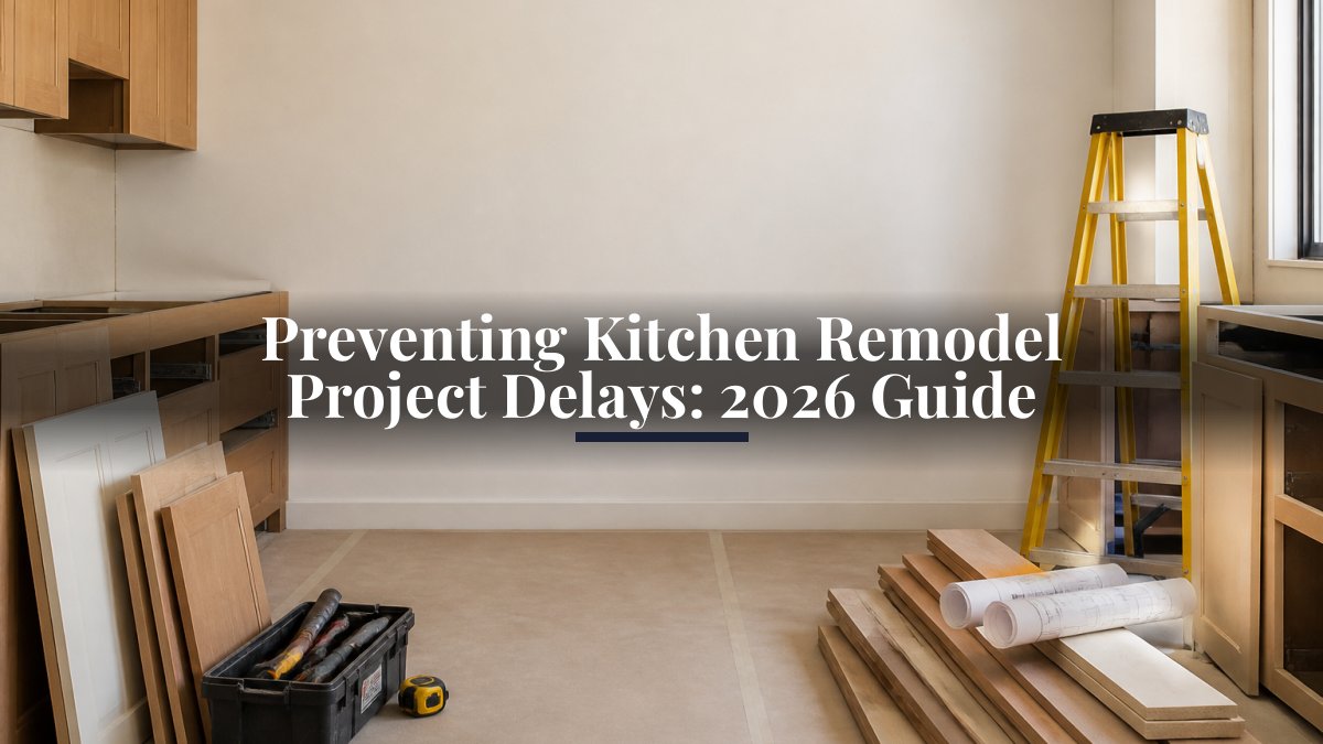 Preventing Kitchen Remodel Project Delays: 2026 Guide