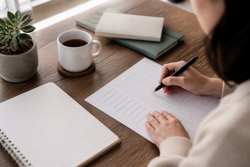 Step-by-step visual guide for Close for habit trackers for overthinkers
