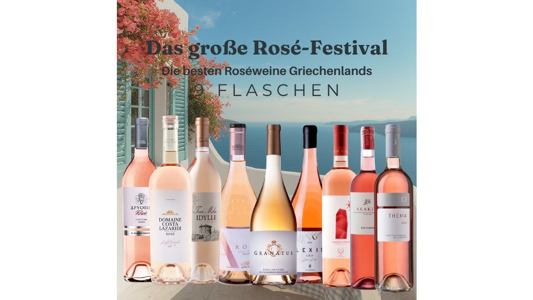 Probierpaket Griechische Roséweine