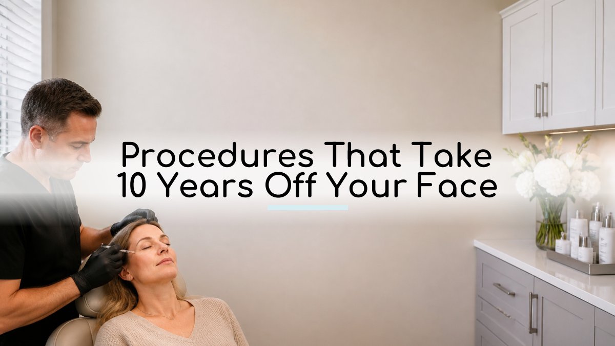 Procedures That Take 10 Years Off Your Face