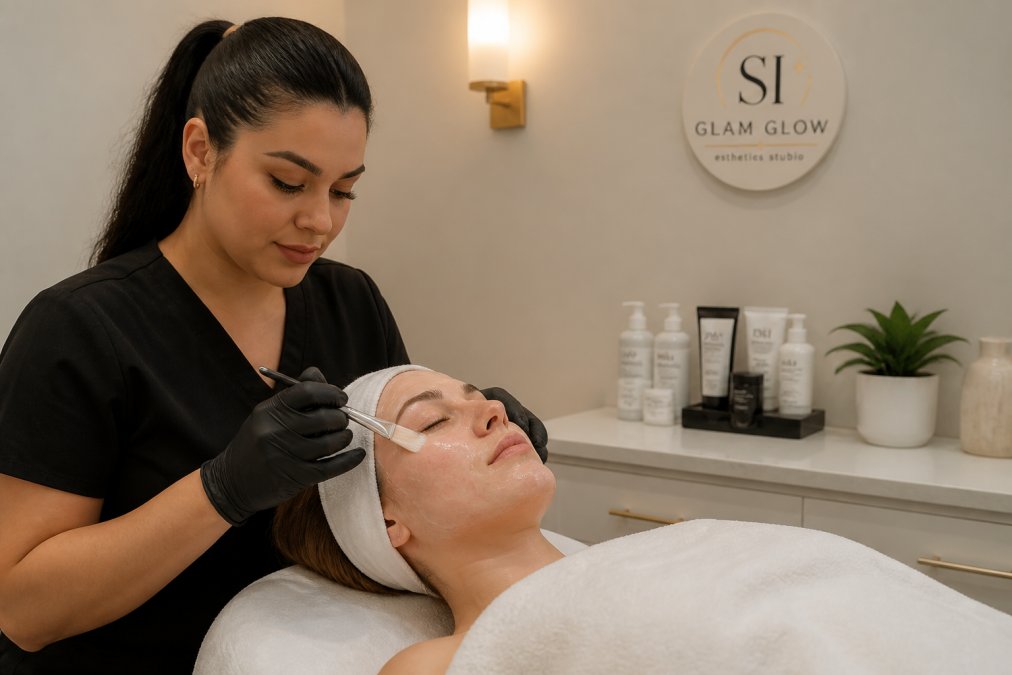 Professional illustration showing Licensed for professional acne treatment cost