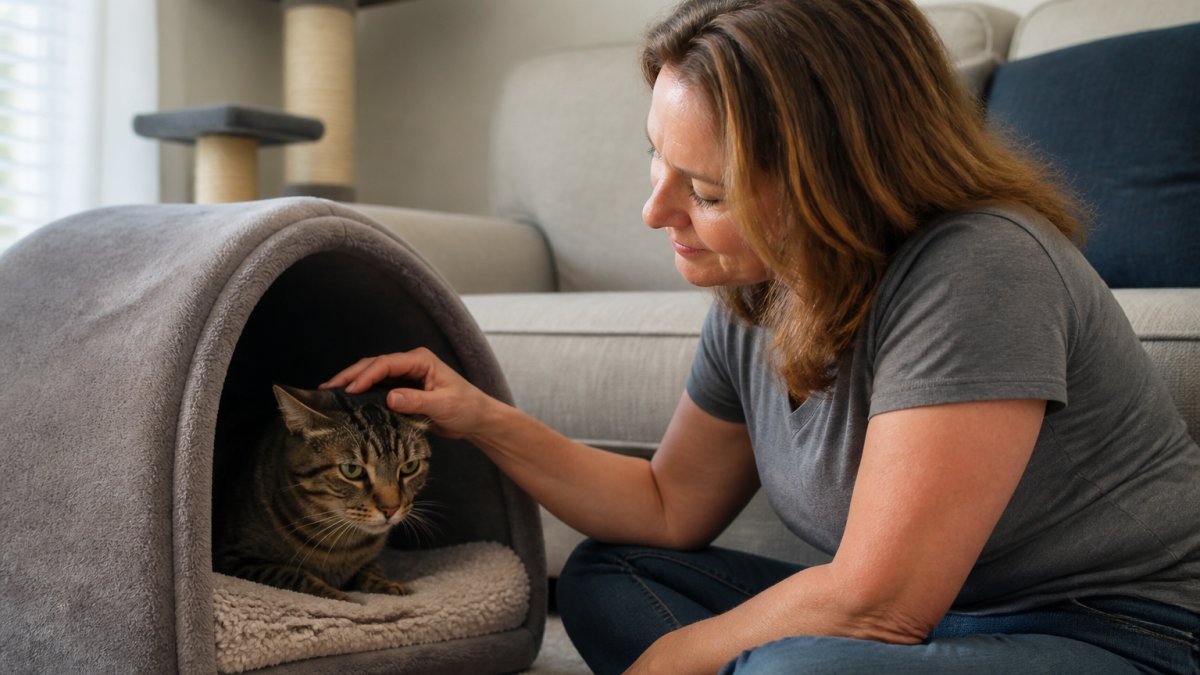 Professional Cat Sitting for Anxious Pets