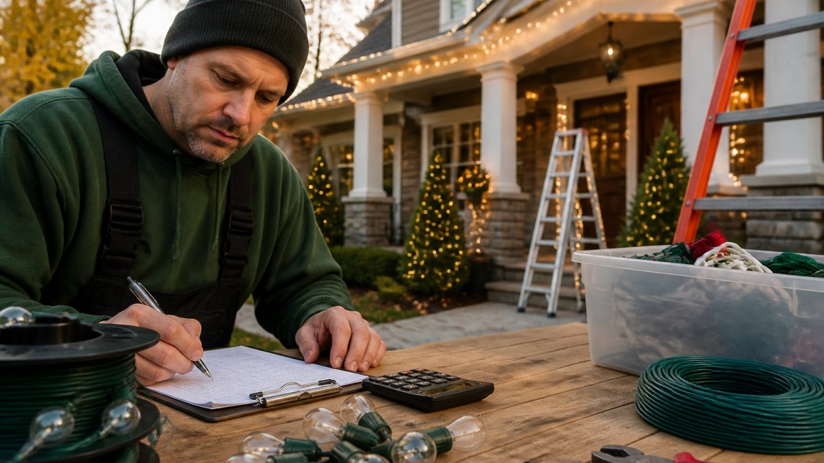 Professional Christmas Light Installation Cost 2026