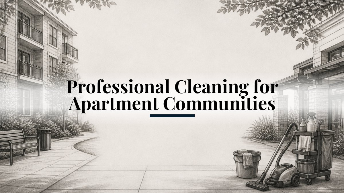 Professional Cleaning for Apartment Communities