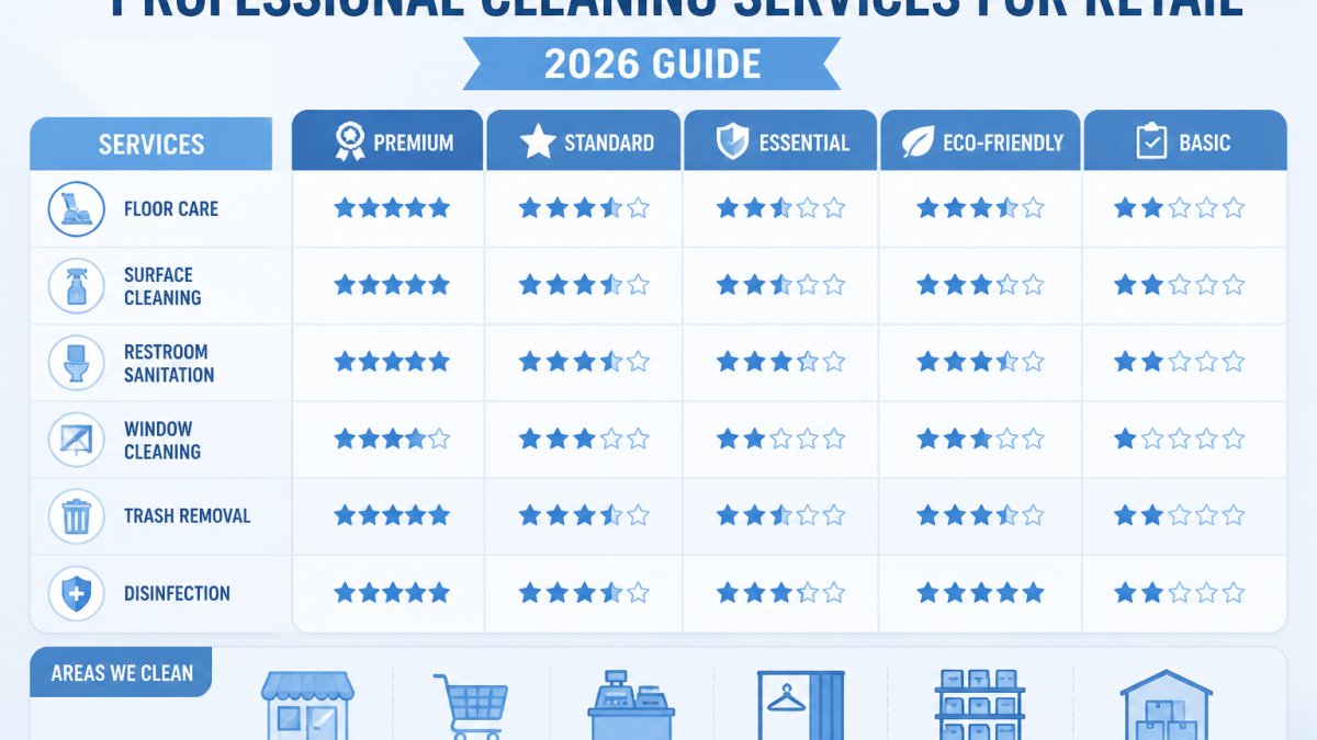Professional Cleaning Services for Retail: 2026 Guide