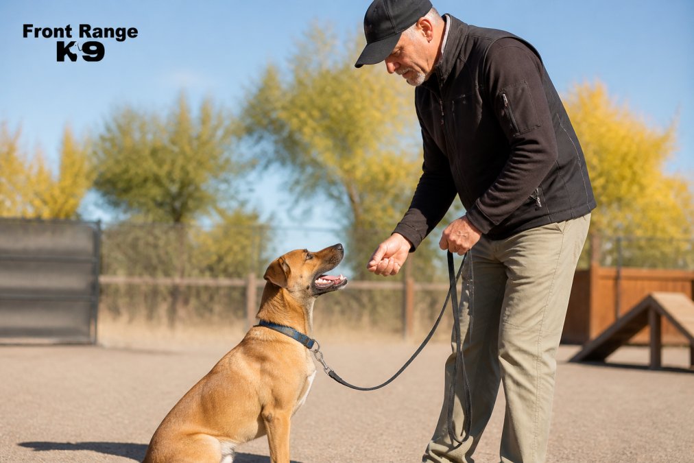 Professional illustration showing Professional for dog training northern colorado