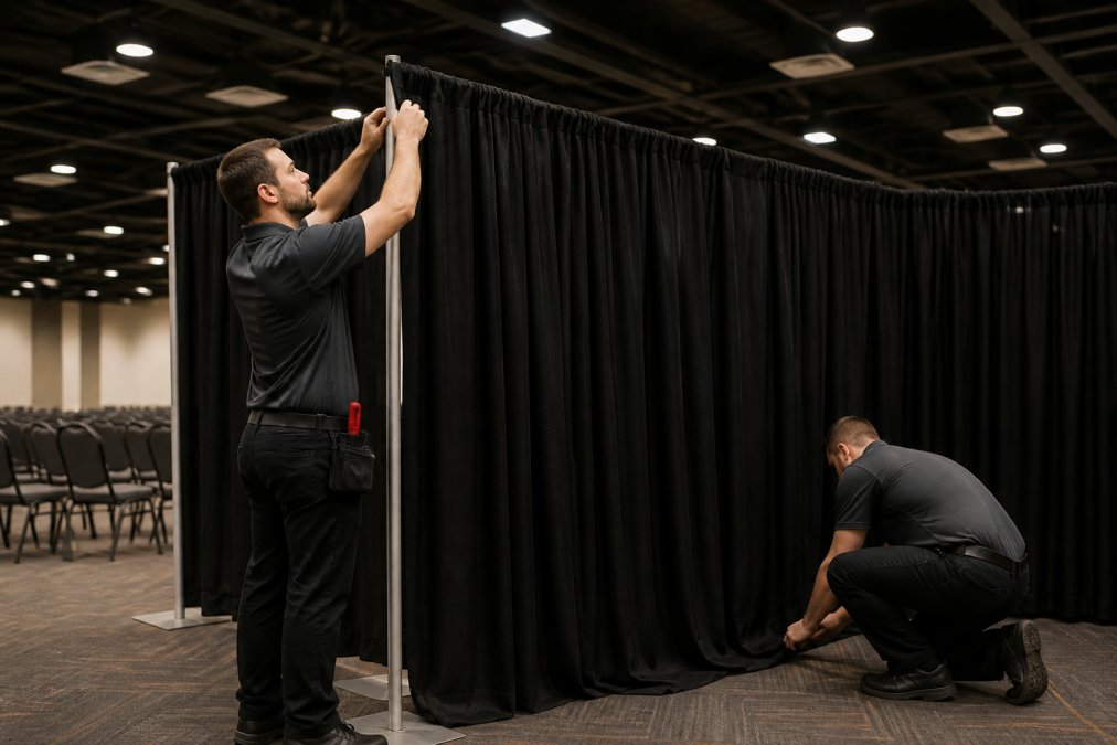 Professional Drape Installation Service Cost: 2026 Guide
