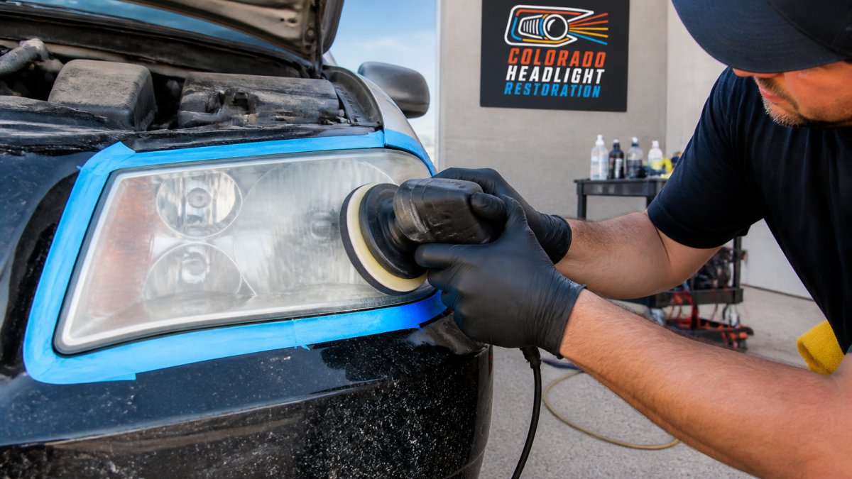 Illustration for Professional Headlight Polishing Service: Worth It?