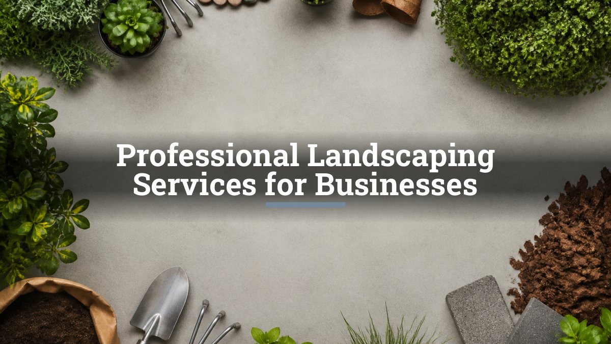Professional Landscaping Services for Businesses