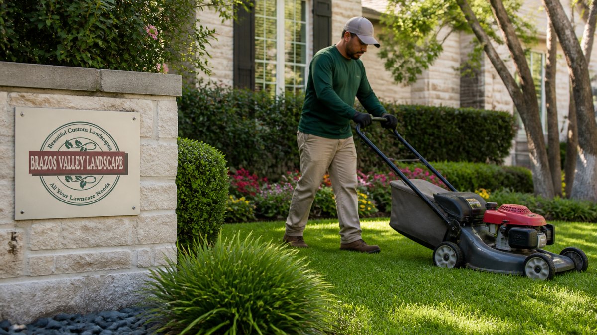 Professional Lawn Maintenance in College Station