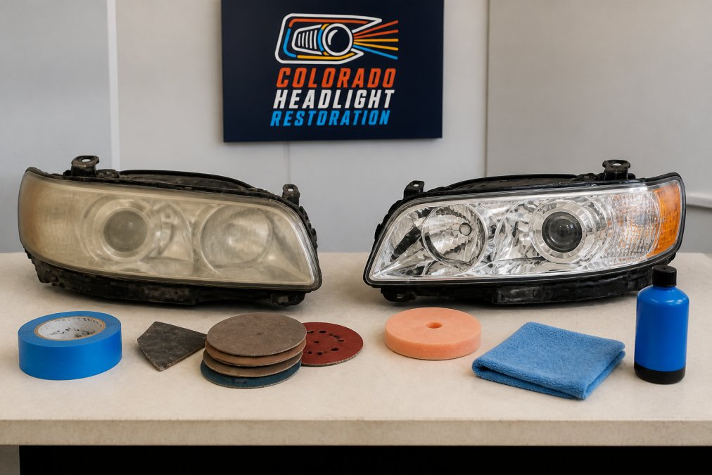 Professional vs DIY Headlight Restoration